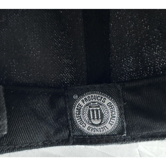 Texas A&M Black Cap w/White Beveled ATM Embroidered OLCP Strap Back 47 Brand Lid - Picture 9 of 11